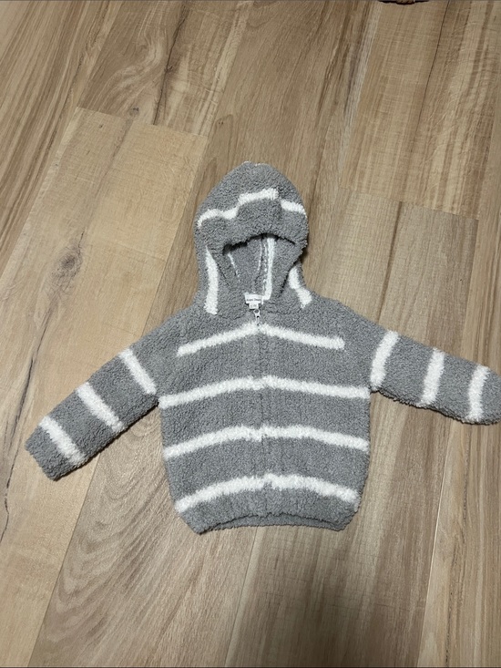 Angel Dear Other - Angel Dear Striped Zip Up Hoodie 6-12 M